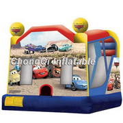 inflatable combo moonwalk Disney World of Cars Lightning McQueen